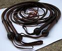 Batch of 8ft 12 plait KOTCS Indiana Jones Bullwhips